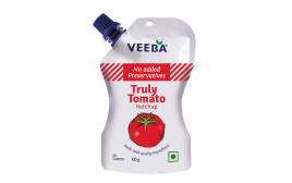 Veeba Truly Tomato Ketchup  Pouch  100 grams